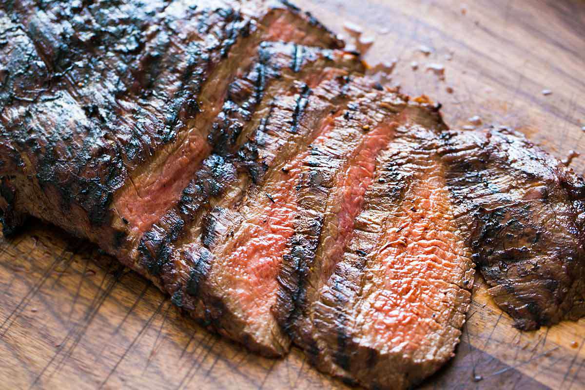 how long to cook flank steak on grill