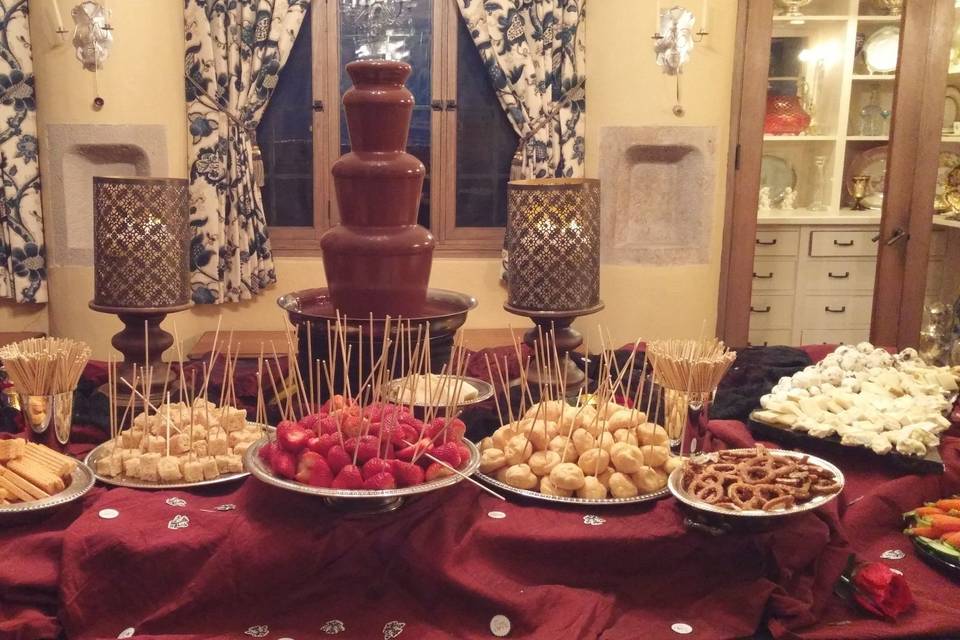 chocolate fountains for weddings and parties