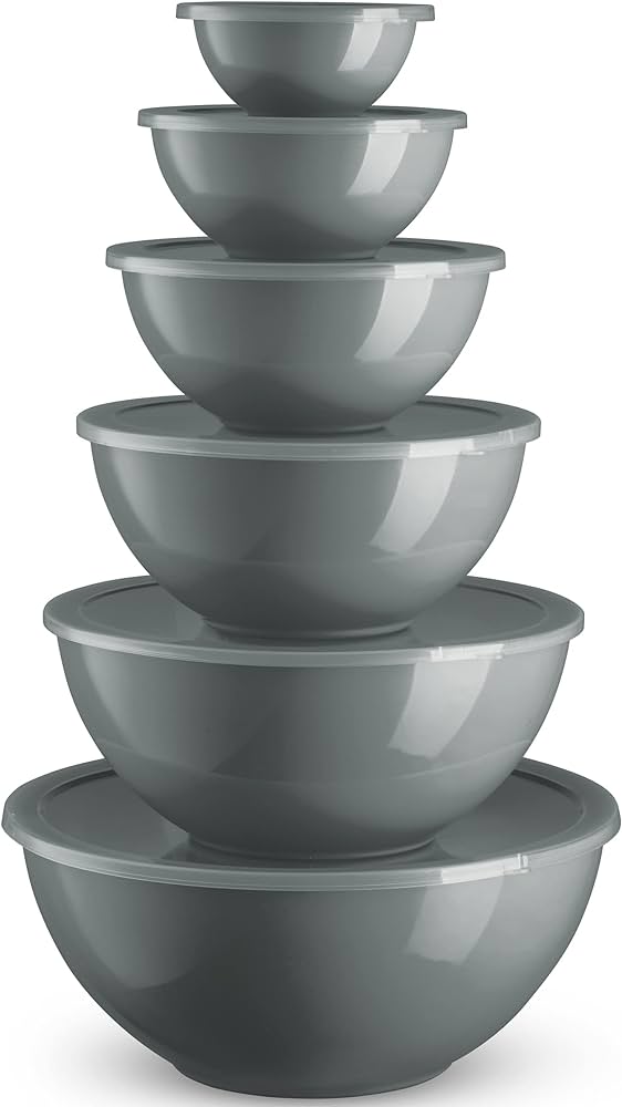 Mixing Bowls with Airtight Lids Set