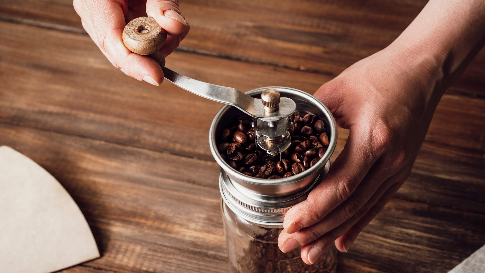 how to grind coffee without a grinder