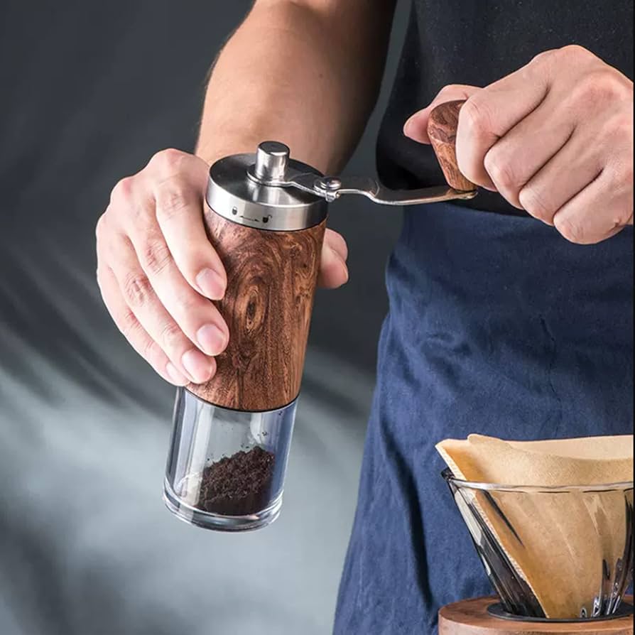 Grind Espresso Beans in a Coffee Grinder