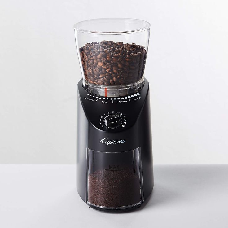 capresso coffee grinder cleaning