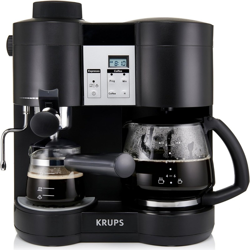 Coffee maker grinder combination