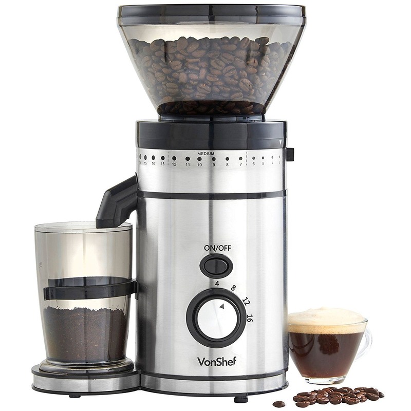 Burr coffee grinder